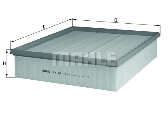 Luftfilter Knecht LX 511/1 KNECHT