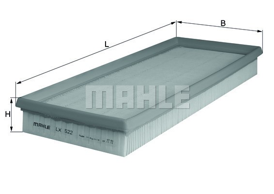 Luftfilter Knecht LX 522 KNECHT