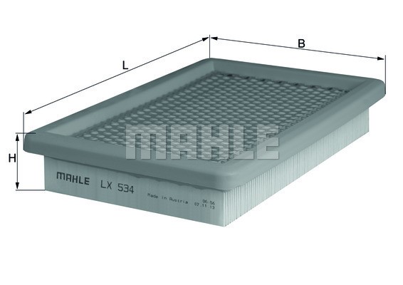 Luftfilter Knecht LX 534 KNECHT
