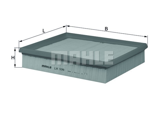 Luftfilter Knecht LX 539 KNECHT