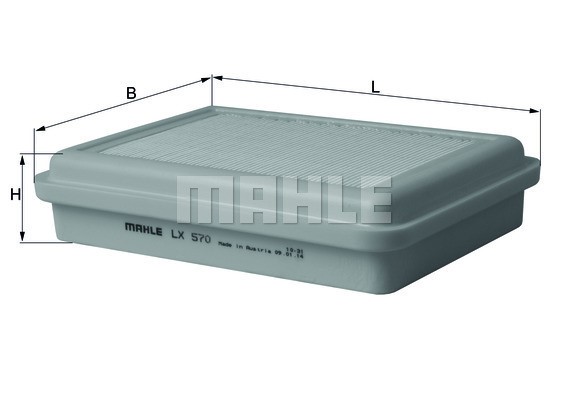 Luftfilter Knecht LX 570 KNECHT