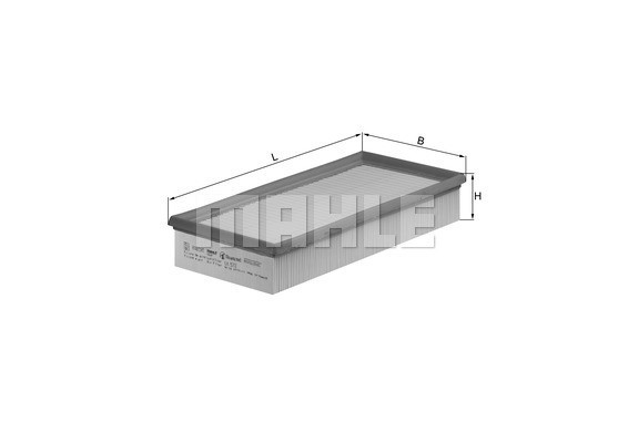 Luftfilter Knecht LX 572 KNECHT