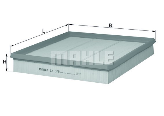 Luftfilter Knecht LX 579 KNECHT