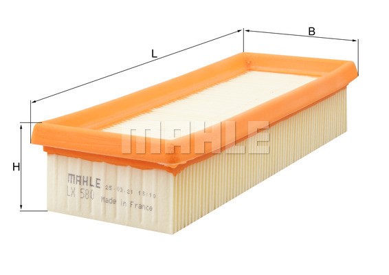 Luftfilter Knecht LX 580 KNECHT