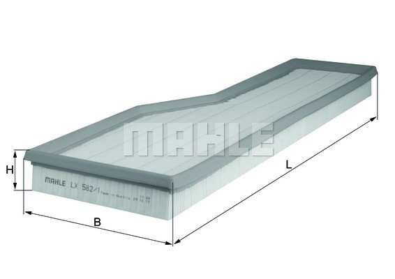 Luftfilter Knecht LX 582/1 KNECHT