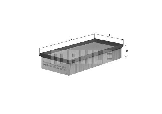 Luftfilter Knecht LX 583 KNECHT