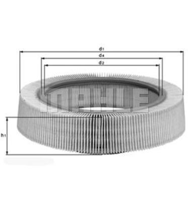 Luftfilter Knecht LX 58 KNECHT