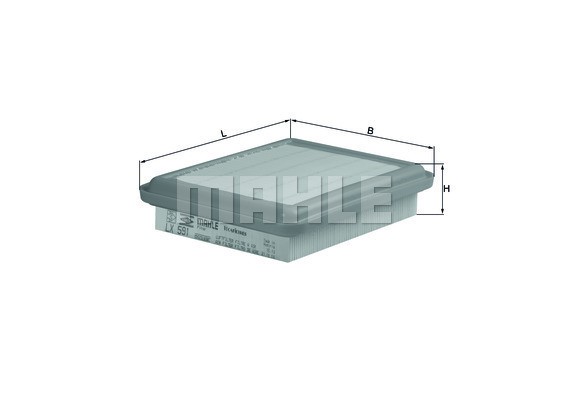 Luftfilter Knecht LX 591 KNECHT