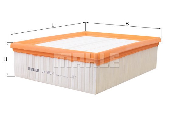 Luftfilter Knecht LX 593/1 KNECHT