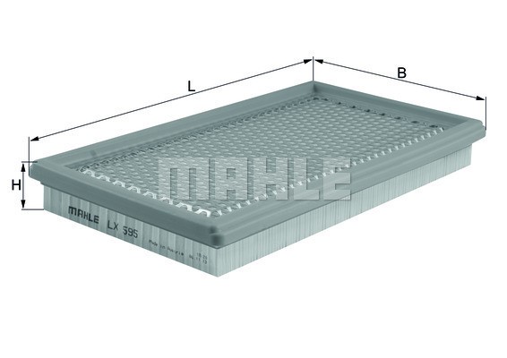 Luftfilter Knecht LX 595 KNECHT