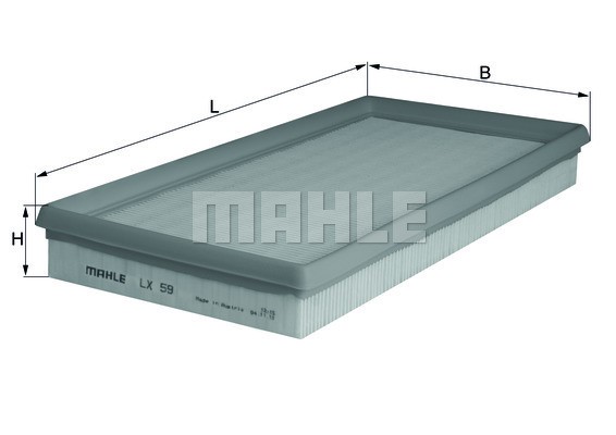 Luftfilter Knecht LX 59 KNECHT