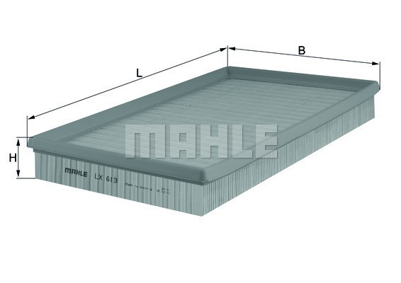 Luftfilter Knecht LX 613 KNECHT