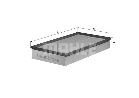 Luftfilter Knecht LX 637 KNECHT