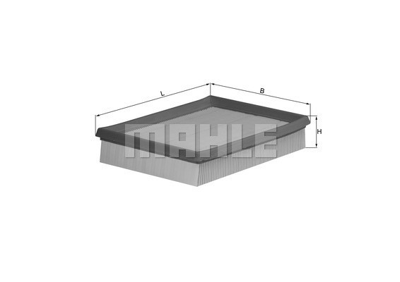 Luftfilter Knecht LX 643 KNECHT