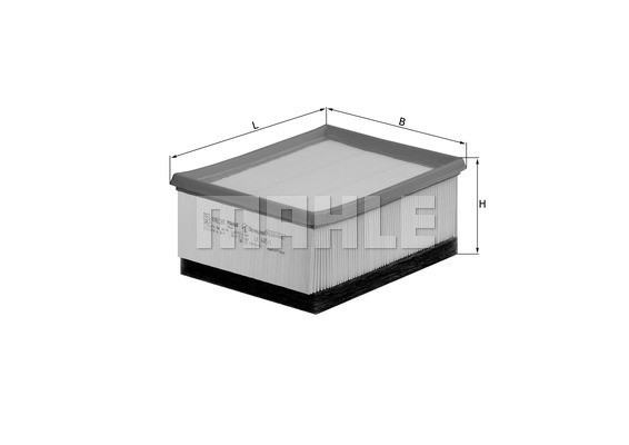 Luftfilter Knecht LX 645/1 KNECHT
