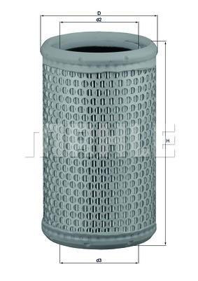 Luftfilter Knecht LX 646/1 KNECHT