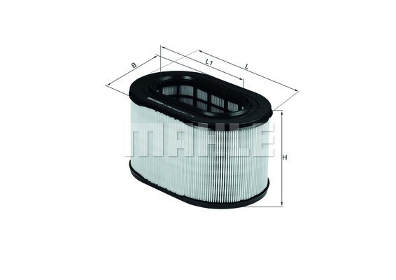 Luftfilter Knecht LX 669 KNECHT
