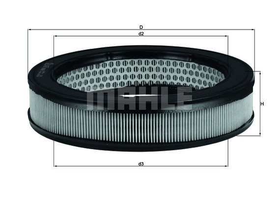 Luftfilter Knecht LX 67 KNECHT
