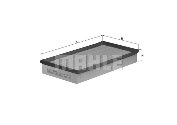 Luftfilter Knecht LX 684 KNECHT