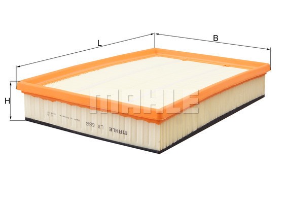 Luftfilter Knecht LX 688 KNECHT