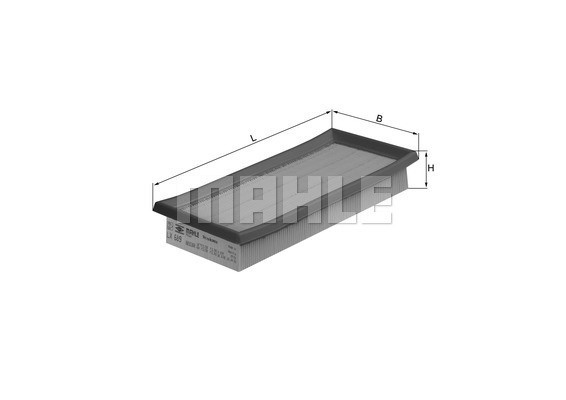 Luftfilter Knecht LX 689 KNECHT Luftfilter Knecht LX 689 KNECHT