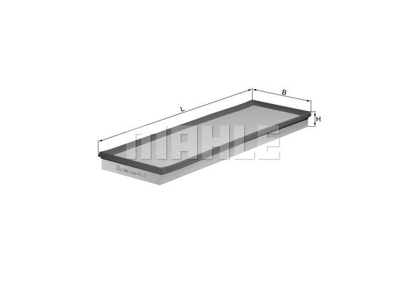 Luftfilter Knecht LX 696/1 KNECHT