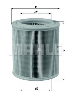Luftfilter Knecht LX 706 KNECHT