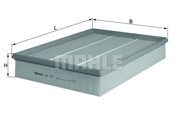 Luftfilter Knecht LX 717 KNECHT