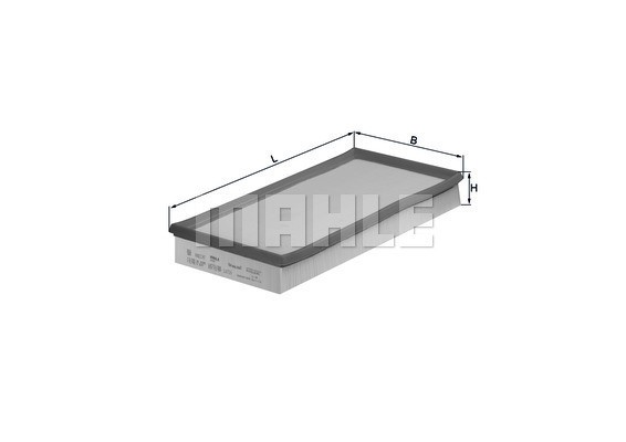 Luftfilter Knecht LX 726 KNECHT