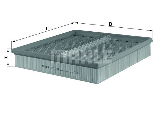 Luftfilter Knecht LX 736 KNECHT