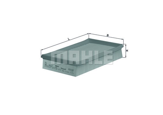 Luftfilter Knecht LX 737 KNECHT