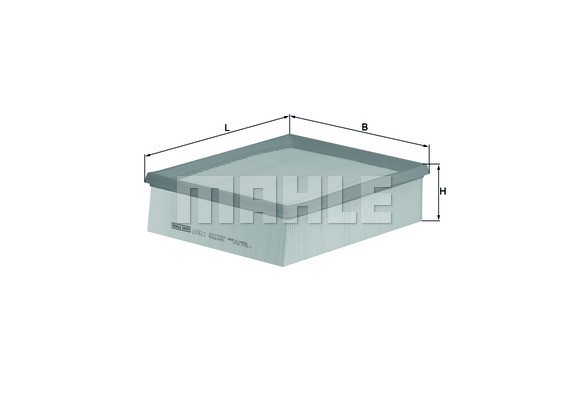 Luftfilter Knecht LX 742/2 KNECHT
