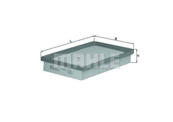 Luftfilter Knecht LX 745 KNECHT