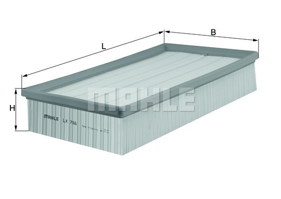 Luftfilter Knecht LX 786 KNECHT