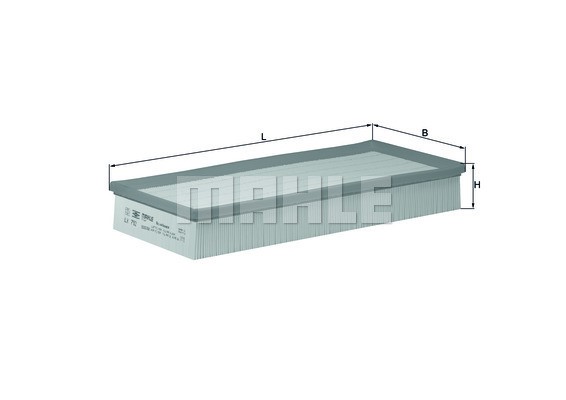 Luftfilter Knecht LX 792 KNECHT