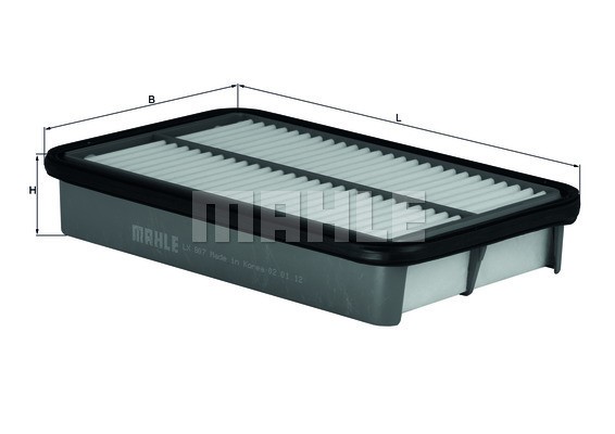 Luftfilter Knecht LX 807 KNECHT