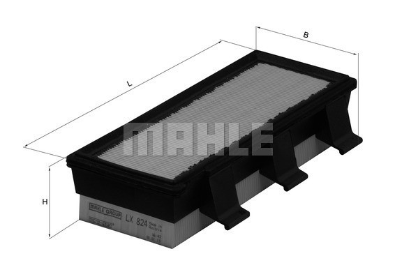 Luftfilter Knecht LX 824 KNECHT