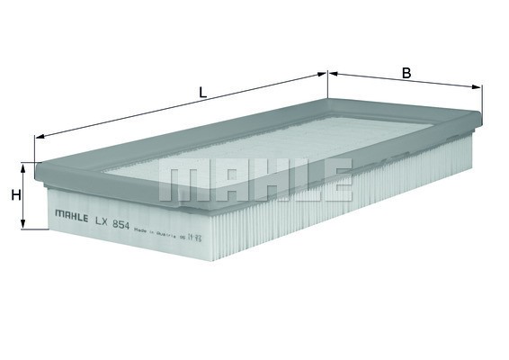 Luftfilter Knecht LX 854 KNECHT