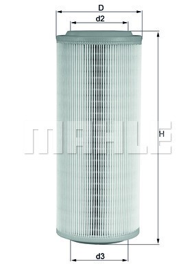 Luftfilter Knecht LX 855 KNECHT
