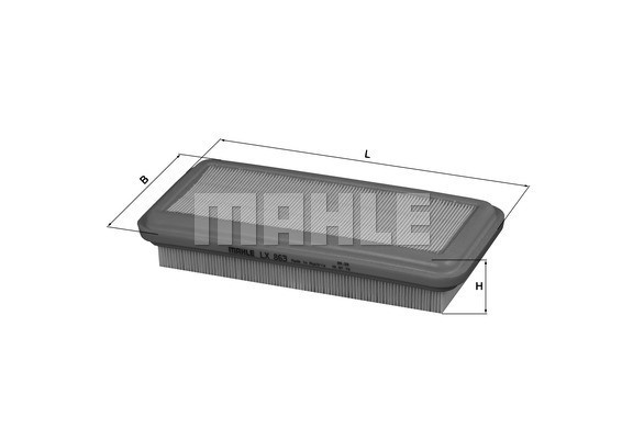 Luftfilter Knecht LX 863 KNECHT