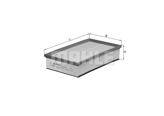 Luftfilter Knecht LX 864 KNECHT