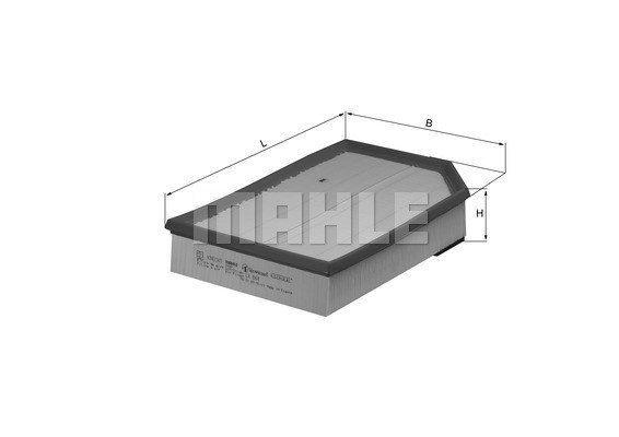 Luftfilter Knecht LX 868 KNECHT