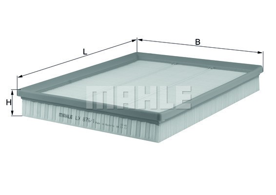 Luftfilter Knecht LX 876/1 KNECHT