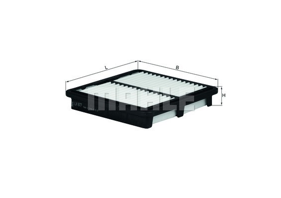 Luftfilter Knecht LX 877 KNECHT Luftfilter Knecht LX 877 KNECHT