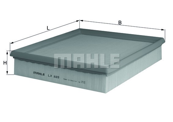 Luftfilter Knecht LX 889 KNECHT