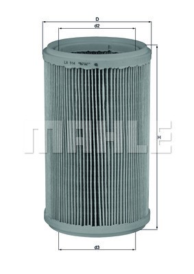 Luftfilter Knecht LX 914 KNECHT