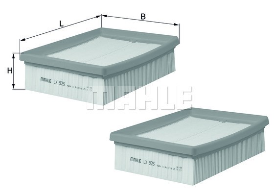Luftfilter Knecht LX 925/S KNECHT