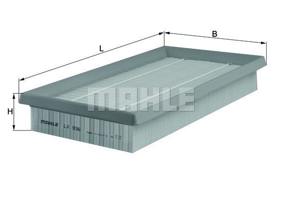 Luftfilter Knecht LX 936 KNECHT