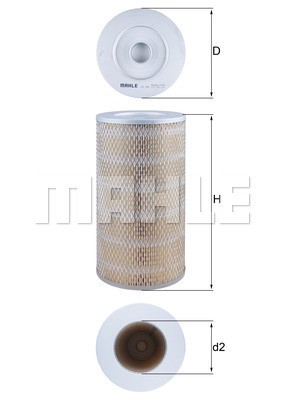 Luftfilter Knecht LX 941 KNECHT