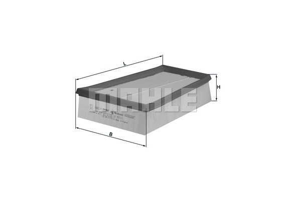 Luftfilter Knecht LX 957/3 KNECHT